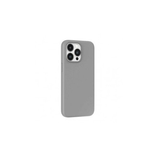 DEVIA maska silikonska nature series za iphone 15 pro grey Slike
