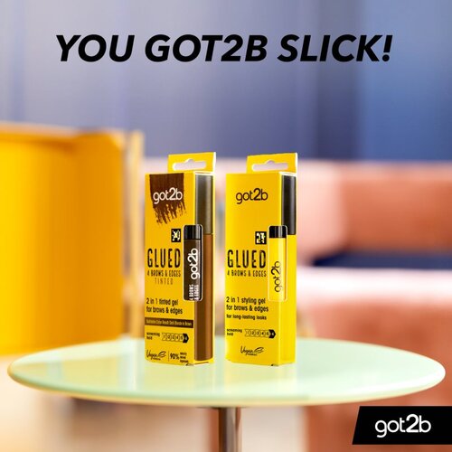Got2b Glued fiksacijski gel za obrvi 2v1 Tinted Brown 16 ml Slike