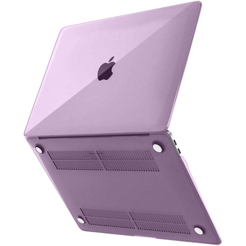 AVIZAR Trda integrirana za&amp;scaron;čitna torbica, prozorna zasnova - vijolična str. MacBook Air 13 2020/2019/2018, (5000064148) Slike