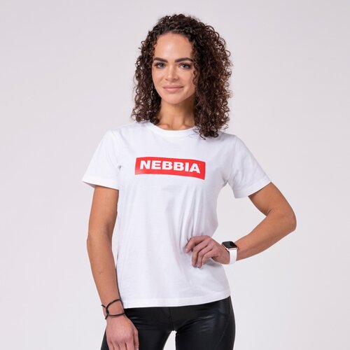 NEBBIA ženska majica basic white Cene
