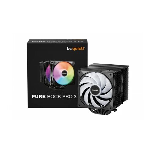 BE QUIET CPU Cooler ARGB Pure Rock PRO 3 LX BK043 (AM4,AM5,1200,1700)/TDP-250W Cene
