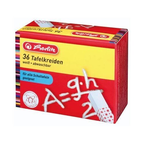 Herlitz Kreda &amp;scaron;kolska bijela 36/1 Slike