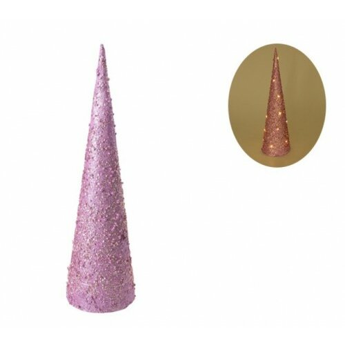 Jelka Pearl cone, jelka, biseri, roze, 80cm ( 761001 ) Slike