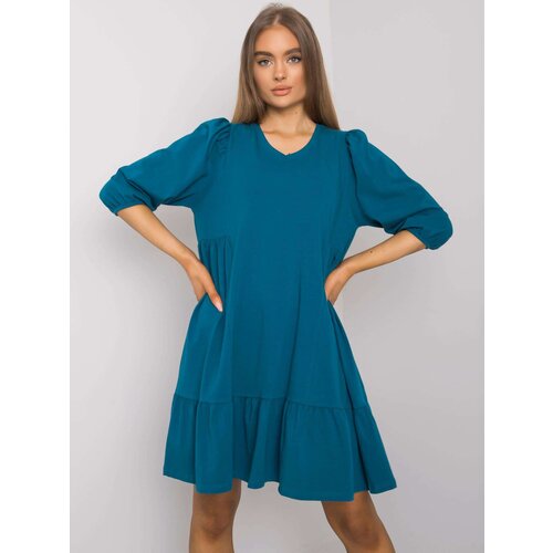 BASIC Feel Good Dress-RV-SK-7248.09P-Sea Cene