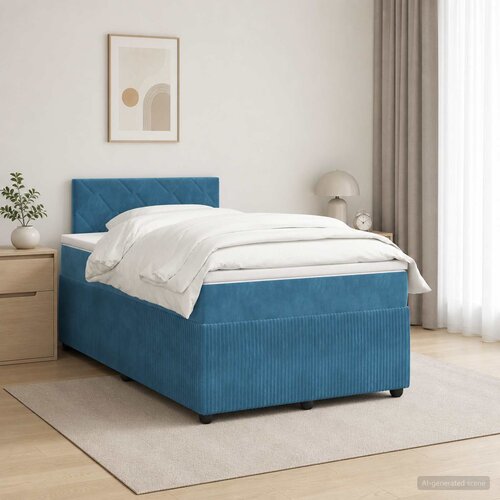  Boxspring krevet s madracem Plava 120 x 190 cm Bar&scaron;un Cijene