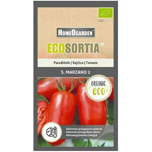 HOMEOGARDEN Sjeme povrća Ecosortia rajčica šljivarica (Botanički opis: Solanum lycopersicum L. )