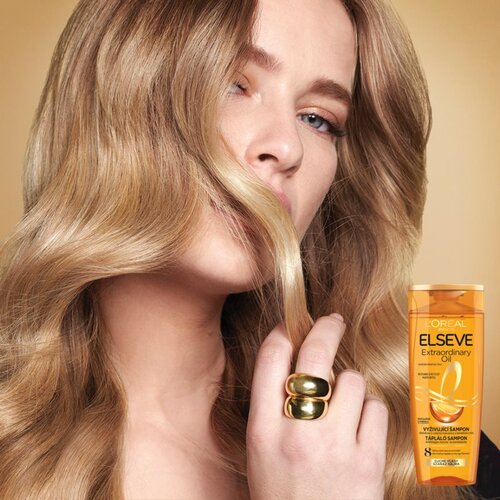 L&amp;acute;Or&amp;eacute;al Paris elseve extraordinary oil &amp;scaron;ampon za suhe lase 250 ml za ženske Slike