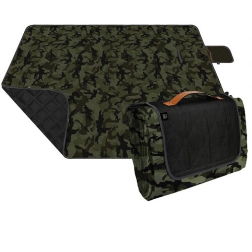  PODLOGA ZA PIKNIK I PLAŽU 200X200 CM CAMOUFLAGE PERLETTI 13163 Slike
