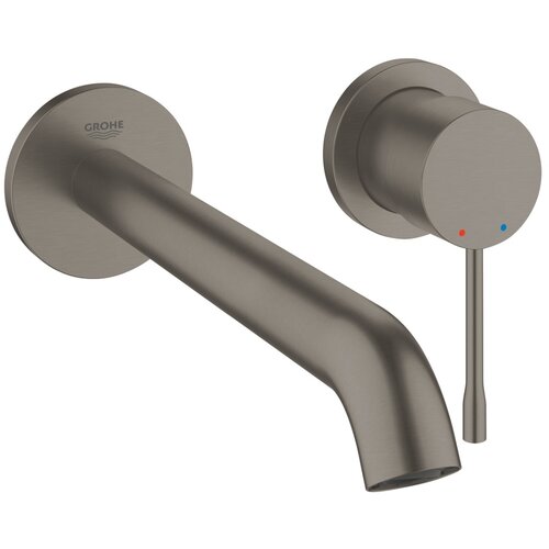Grohe podometna enoročna armatura za umivalnik na dve odprtini Essence (19967AL1) - Brushed hard graphite Cene