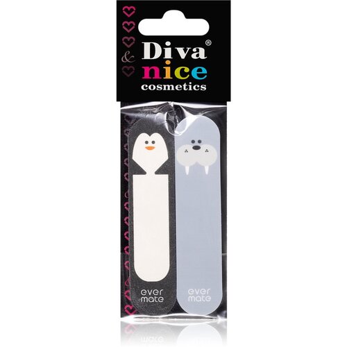 Diva & Nice Cosmetics Accessories nežna pilica in polirna pilica Penguin & Walrus Cene