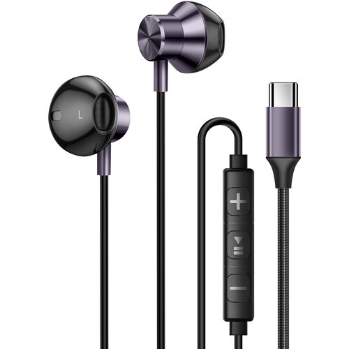 LINQ Slušalke Intra USB-C z magnetom Glasba in prostoročno klicanje, Siva, (5000019255) Cene