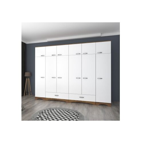 Hanah home Ormar BA133 - 3907, 243x226x48,3 cm, Bijeli Slike
