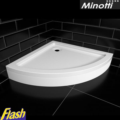 Minotti tuš kadica polukružna 80x80cm sa demontažnom maskom copen Cene