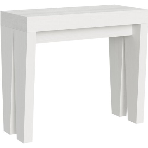 Ityhome 90 x 77 konzolna miza bela, (20847566) Cene