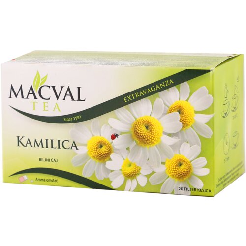 Macval čaj kamilica extravaganza 20g Cene