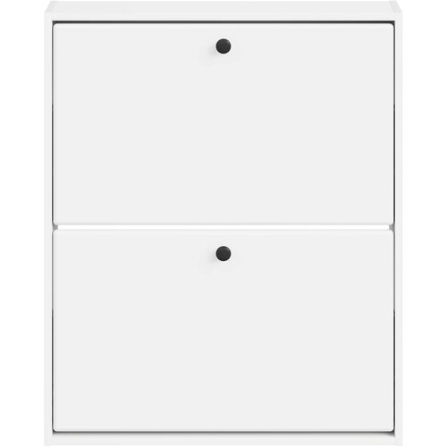  Ormar za cipele na zidu BREDA 71 x 17 x 86 cm Konstruirano drvo Slike
