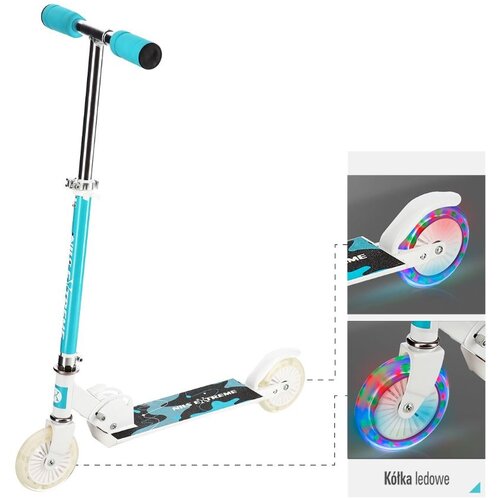Nils Extreme Romobil s LED kotačima Mint Slike