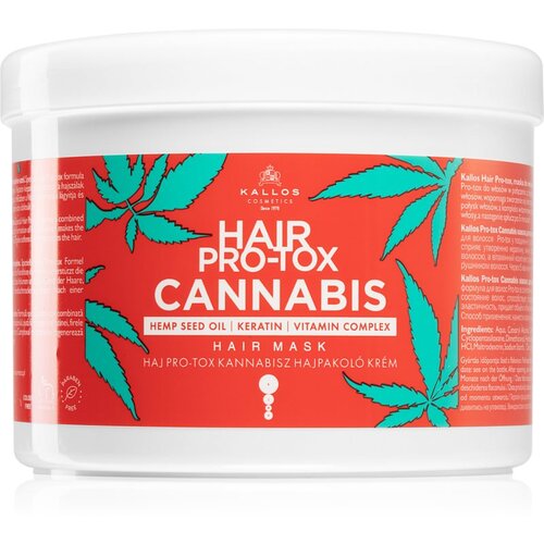 Kallos Hair Pro-Tox Cannabis regeneracijska maska za lase s konopljinim oljem 500 ml Cene
