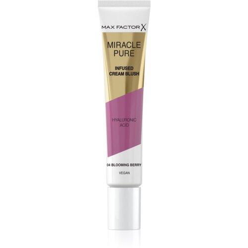 Max Factor Miracle Pure kremasto rumenilo nijansa 04 Blooming Berry 15 ml Cijene