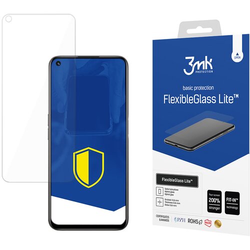 3mk FLEXIBLEGLASS SOLID KALJENO STEKLO ZA ZAŠČITNI ETUI REALME 8I, (22000033) Cene