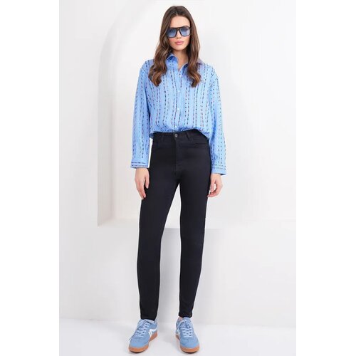 Trend Alacati Stili Ženske farmerke Alc-X14812, Tamnoplave Cene