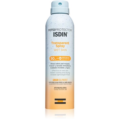 ISDIN Transparent Spray Wet Skin sprej za sunčanje SPF 50 250 ml Cijene