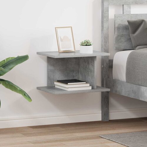  Noćni ormarić 2 pcs Betonski sivi 40 x 30 x 25 cm Cene