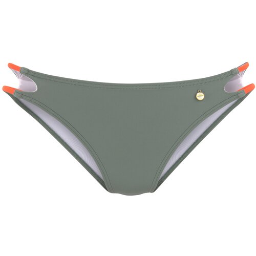 Lascana Bikini hlačke oliva / pastelno zelena / roza Slike