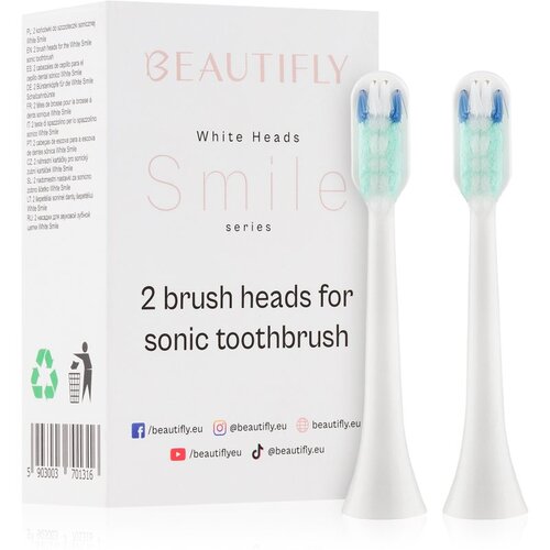 Beautifly White Smile Toothbrush Tips nadomestne glave za zobno ščetko 2 kos Cene