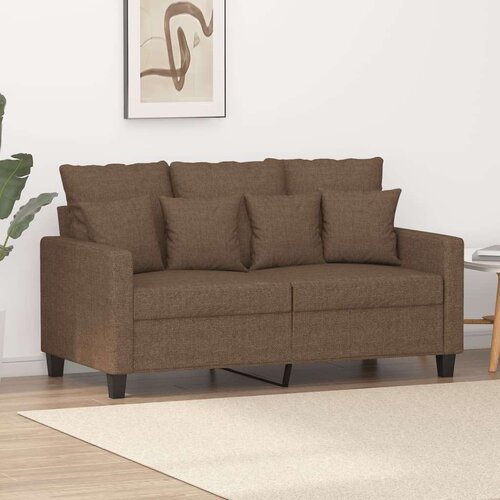  Dvosjed od tkanine smeđi 120 cm Cene