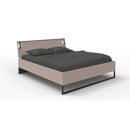 CARRYHOME POSTELJA 180 cm x 200 cm , leseni material bež, sivobež Cene