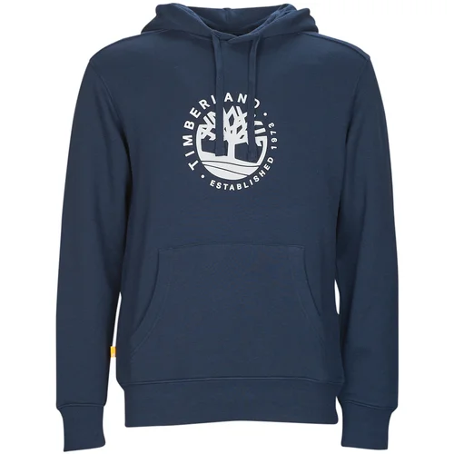 Timberland Refibra Logo Hooded Sweatshirt (Regular LB) Crna