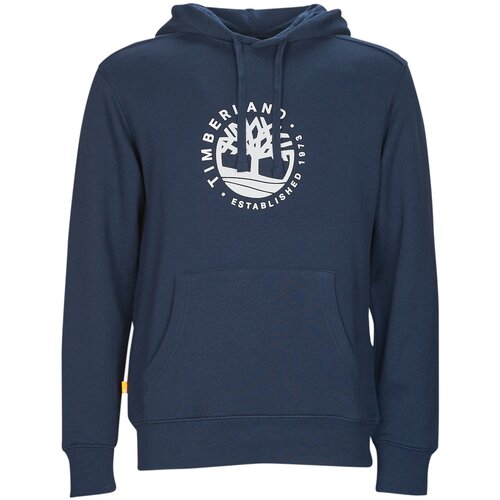 Timberland Refibra Logo Hooded Sweatshirt (Regular LB) Crna Slike