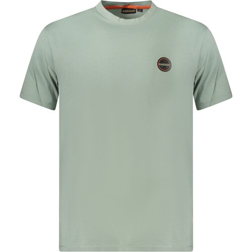 Napapijri SHORT SLEEVE T-SHIRT MEN GREEN Slike