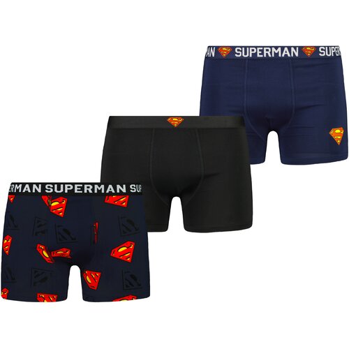 Licensed Men&amp;#039;s boxer Superman 3P Frogies Slike