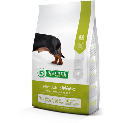 Nature&amp;#039;s Protection Hrana za pse Mini Adult Poultry With Krill, 2kg Slike