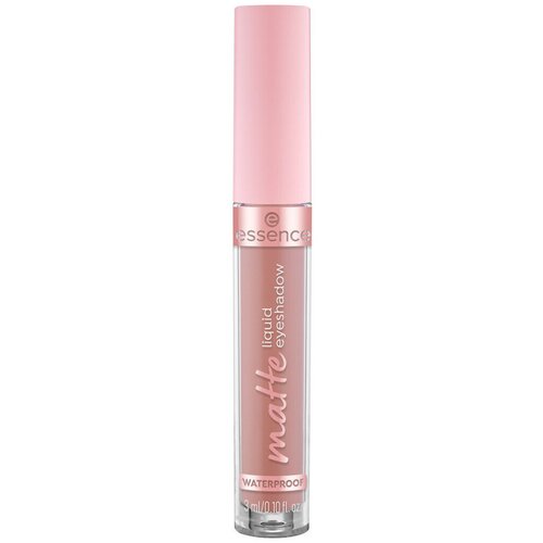 Essence Senčila in podlage Matte Fl&amp;uuml;ssiger Lidschatten - 01 Bare Bliss Rožnata Slike