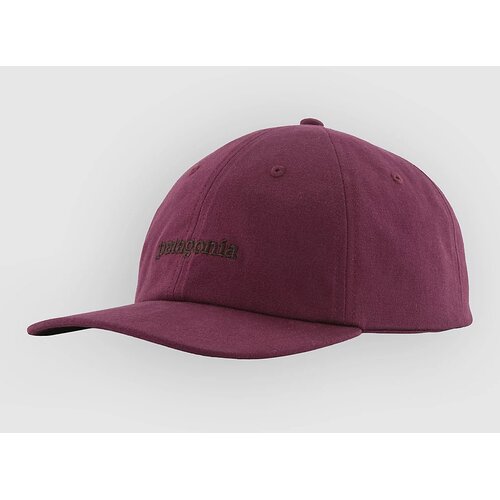 Patagonia Graphic Trad Kapa s &amp;scaron;iltom text logo / berry fig Slike