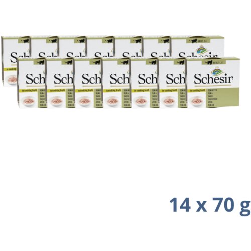 Schesir cat - tunjevina u prirodnom sosu - 980 g Cene
