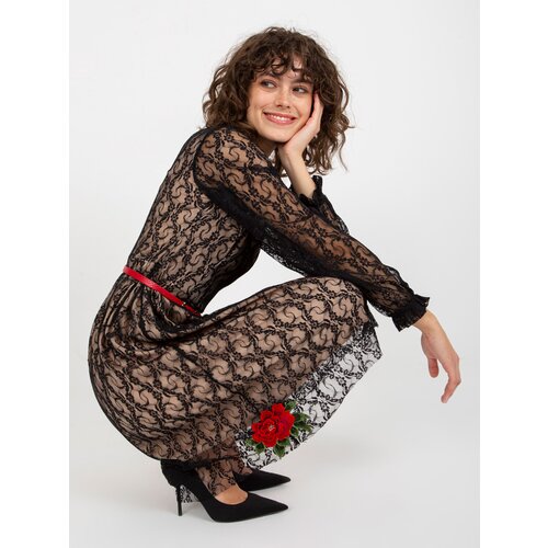 LAKERTA Dress-LK-SK-507018.60P-black Cene