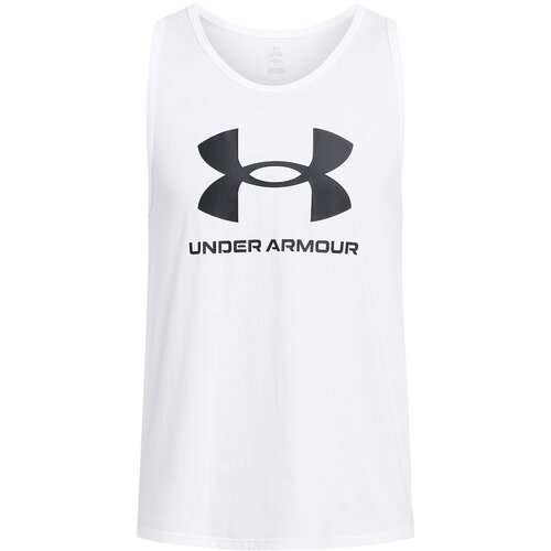 Under Armour SPORTSTYLE LOGO Tank Top White Slike