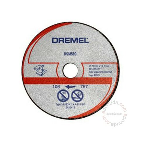 Dremel disk za sečenje metala i plastike (DSM510) Slike