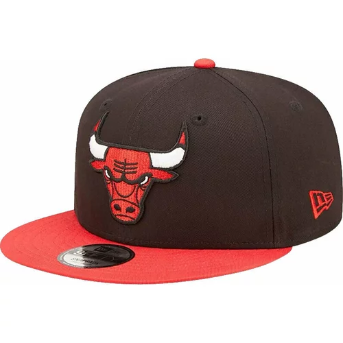 Chicago Bulls Baseball Kapa 9Fifty NBA Team Patch Black S/M