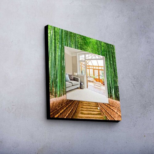 Wallity Zidno ogledalo MA-095, 50x50cm Cene