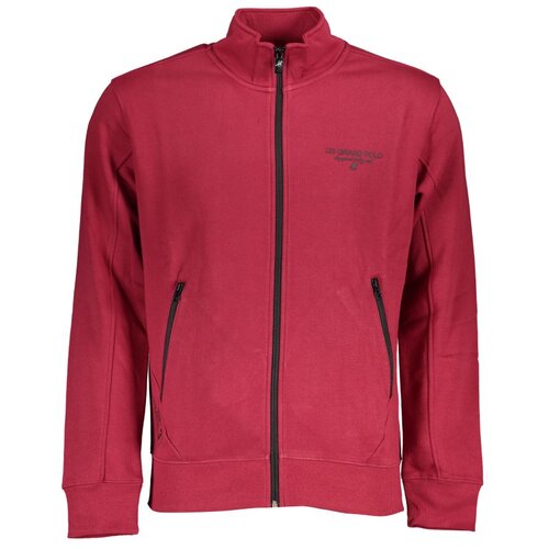 U.S. Grand Polo Club US GRAND POLO MEN'S RED ZIP SWEATSHIRT Cene