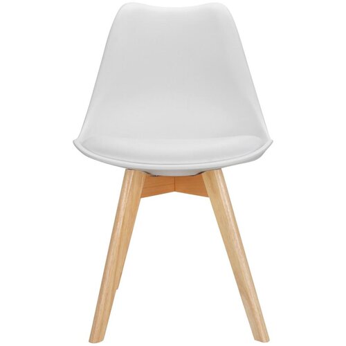 MID.YOU Set Stolov Scandi, Bela, Bukev, 4-Delni Slike