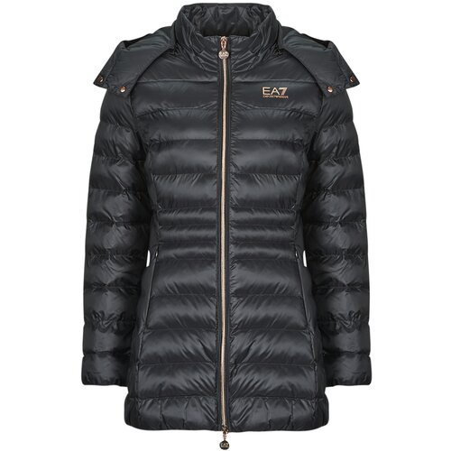 Ea7 Emporio Armani CORE LADY CABAN COAT Crna Cijene