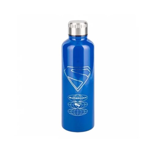 Paladone Superman Theatrical Metal Water Bottle Cene