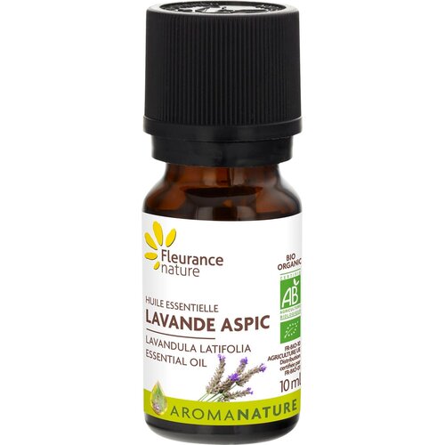 Fleurance Nature Organic Aspic Lavender Essential Oil - 10 ml Slike