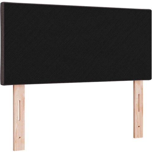  LED glava kreveta Smeđa 100 cm tkanina Slike